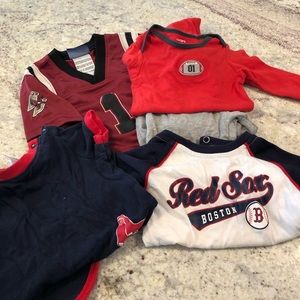 Baby 12m sports Red Sox, Boston college football